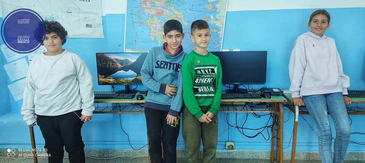 Read more about the article 2021 | Tenth Shipment of technological equipment to the Elementary School of Telos, Dodecanese